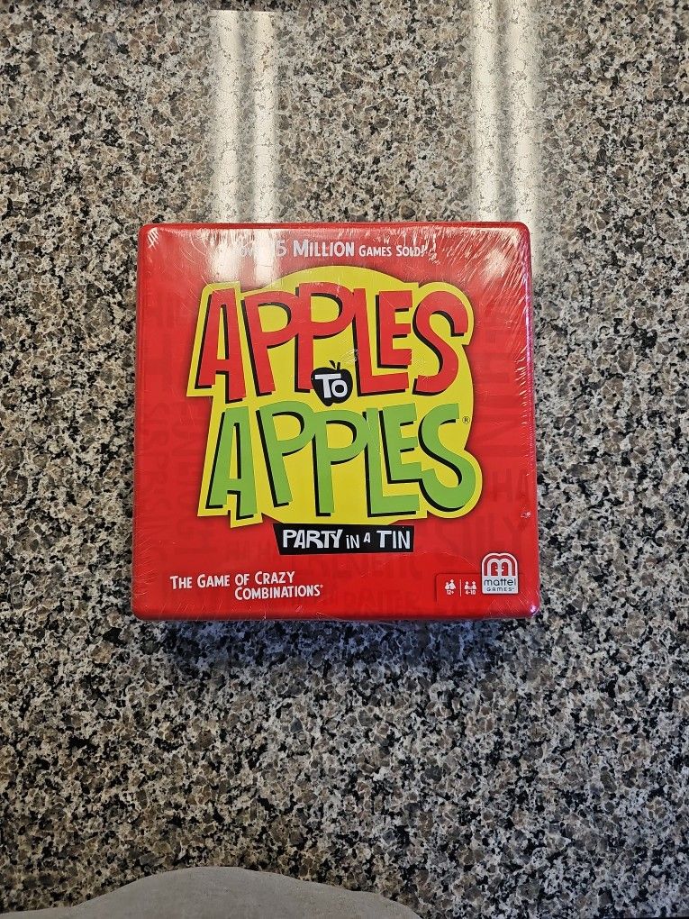 Sealed Apples To Apples "Party In A Tin"
