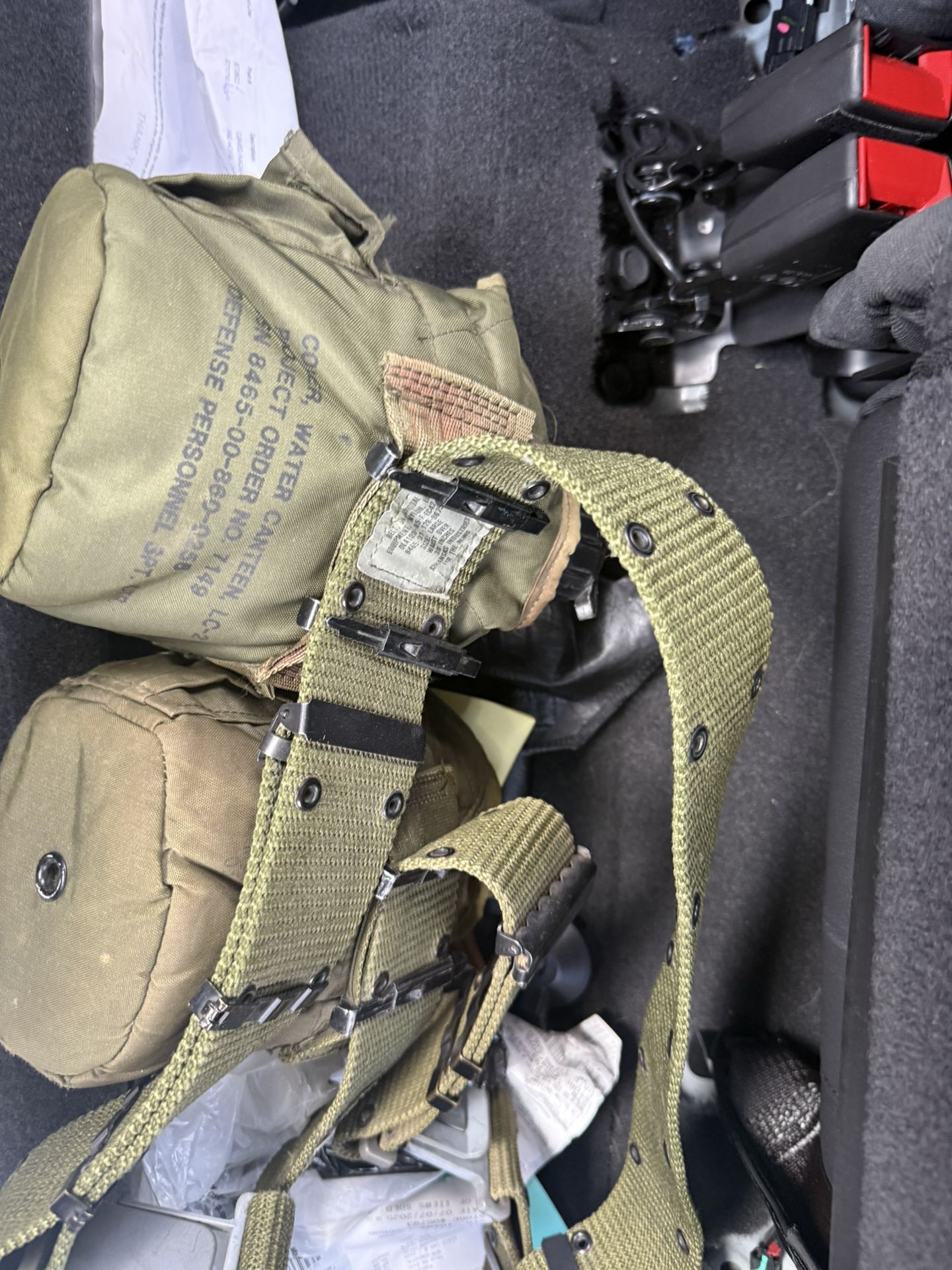 Military Water Belt
