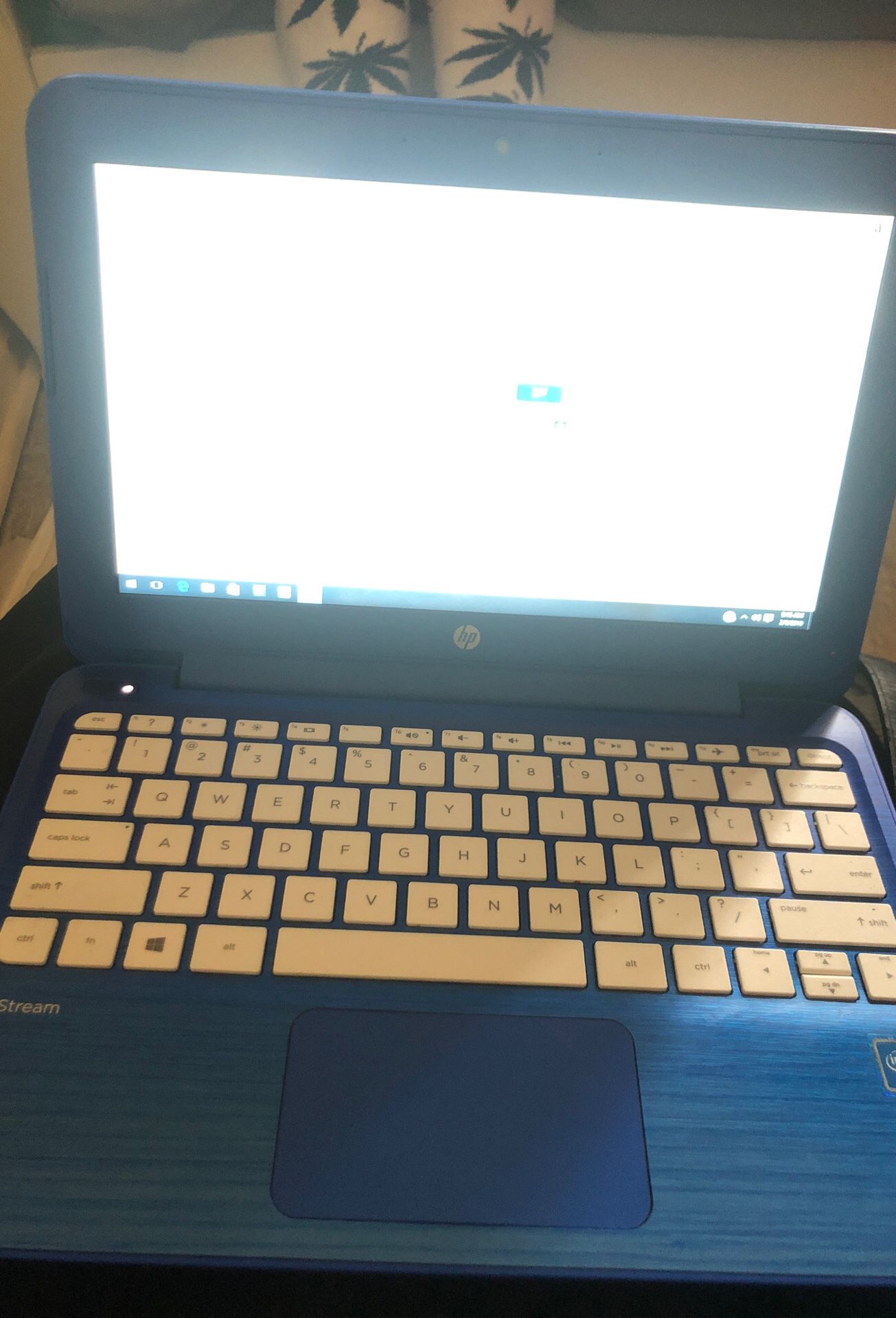 Blue Mini Hp Laptop