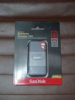 SanDisk Extreme 2TB Portable SSD