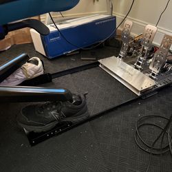 SIMSONN Plus X Load Cell Sim Racing Pedals + Baseplate & Heel Plate