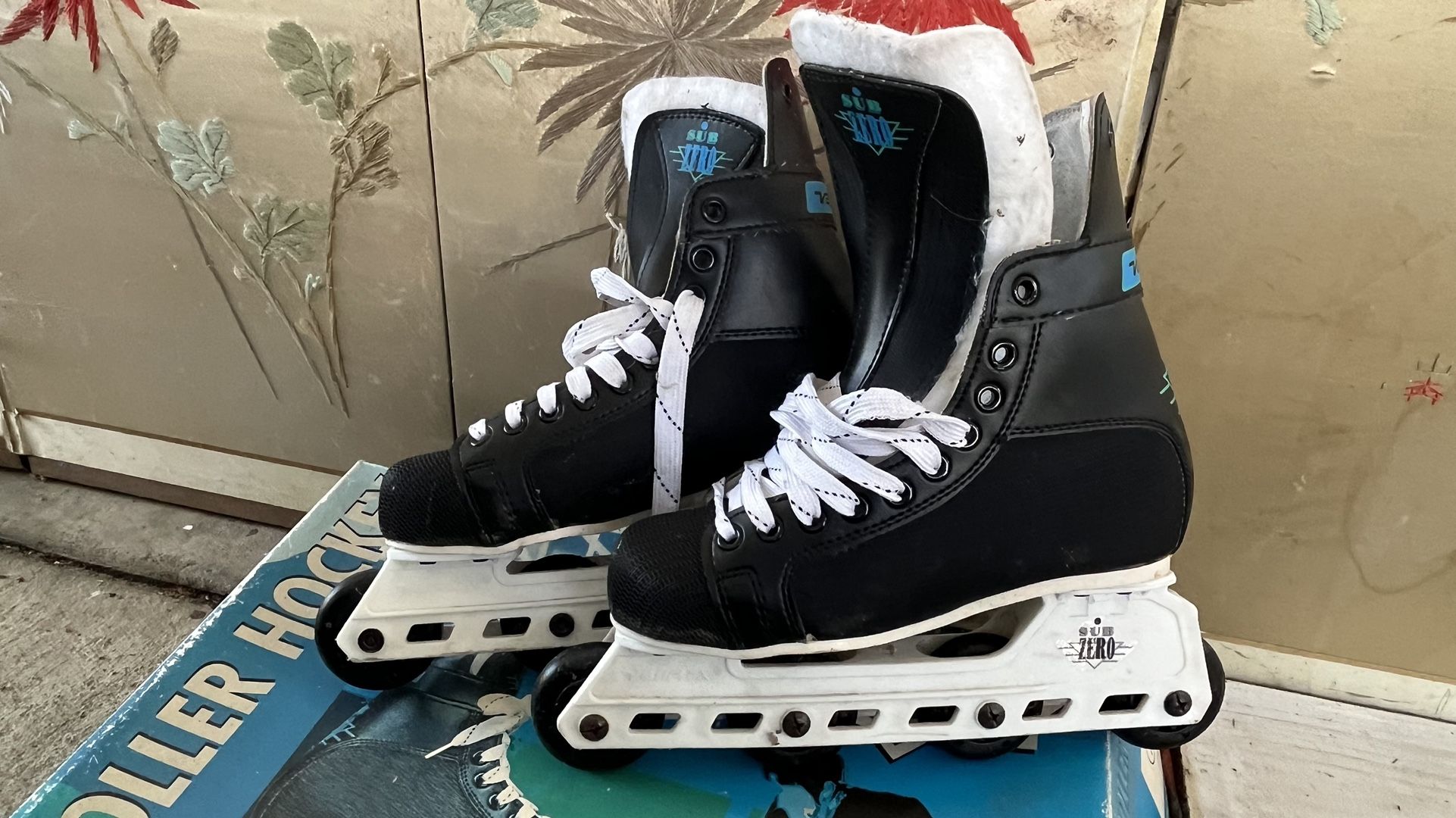 SUB ZERO Variflex Roller Hockey Skates Size 7 These inline skates are in very good Still in original box. Pick up in Union City or ship
