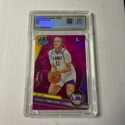 Hailey Van Lith 1st Bowman card