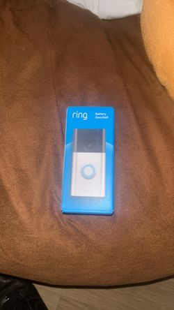 Ring battery doorbell camera!