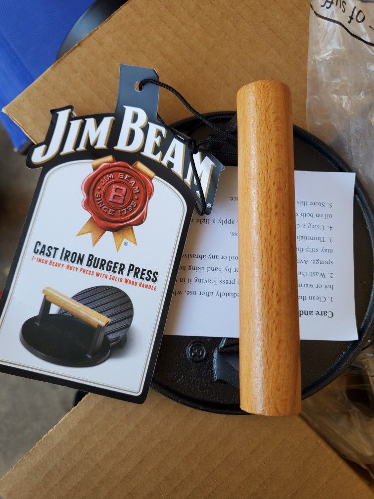 New Jim Beam Burger Press 