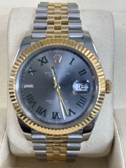 ROLEX Date Just 41mm Wimbledon 