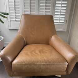 West Elm Lucas Leather Chair