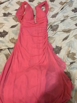Linda Bernell pink dress