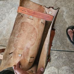 Leather Bag In Mesa 