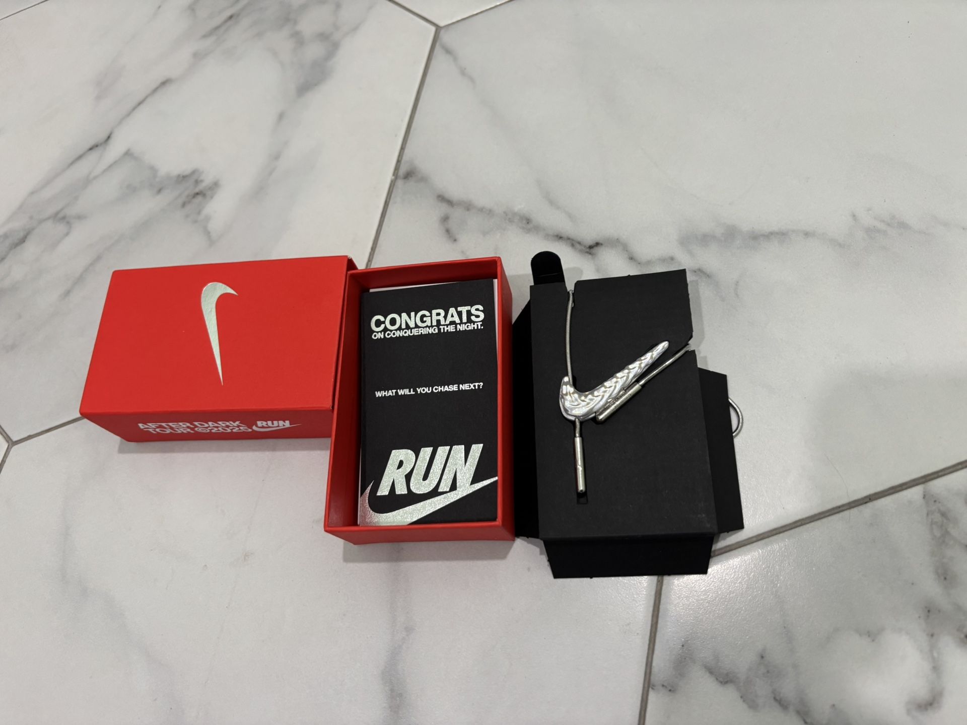 Nike Run Necklace