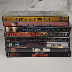 Zombie Marathon DVD Lots Bundle House Of The Dead Land And Dawn Of The Dead