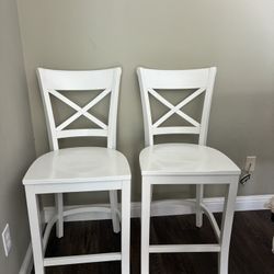 Crate & Barrel Bar Stools 