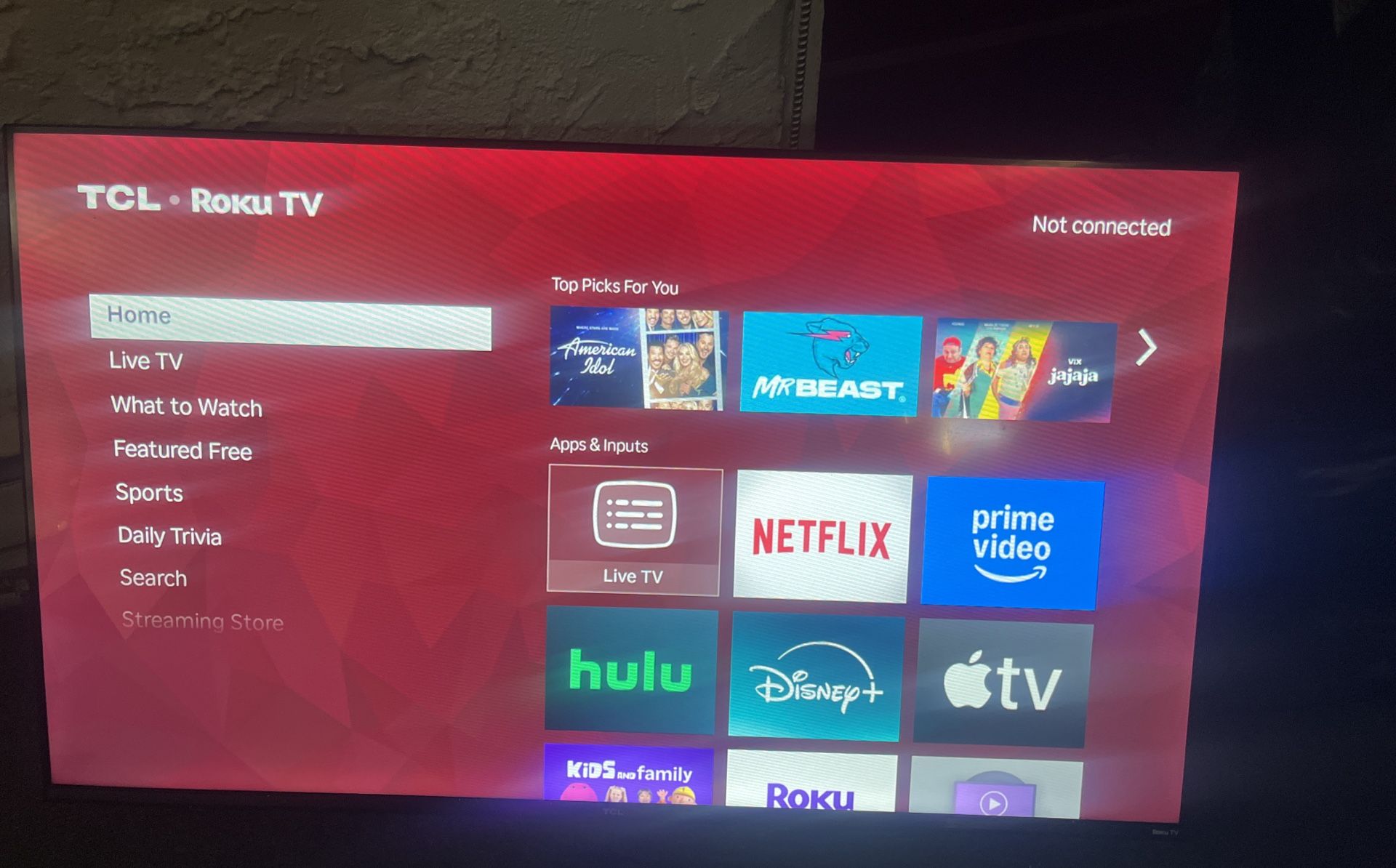 45 inch Roku Tv