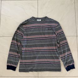Miu Miu striped-pattern top