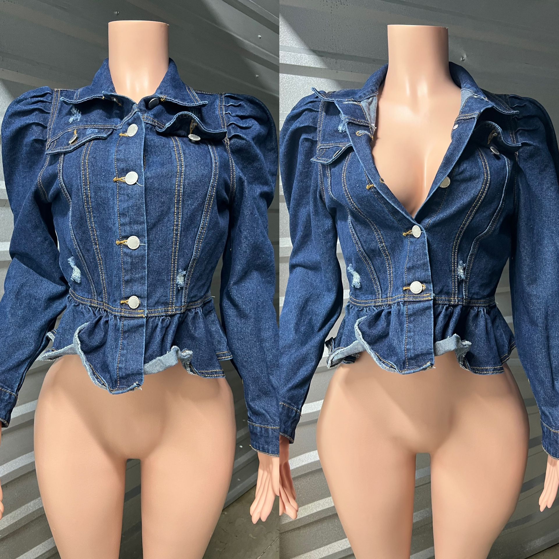 Blue Denim Jacket Women’s Medium