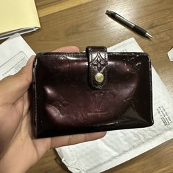 LOUIS VUITTON PATENT LEATHER WALLET