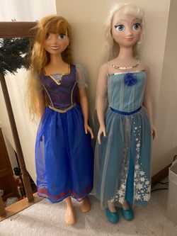 Disney Lifesize Elsa Or Ana $50 For Both