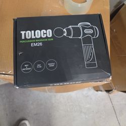 TOLOCO- PERCUSSION MASSAGE GUN- EM26