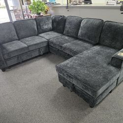 Just ARRIVED GRAY SECTIONAL SOFA