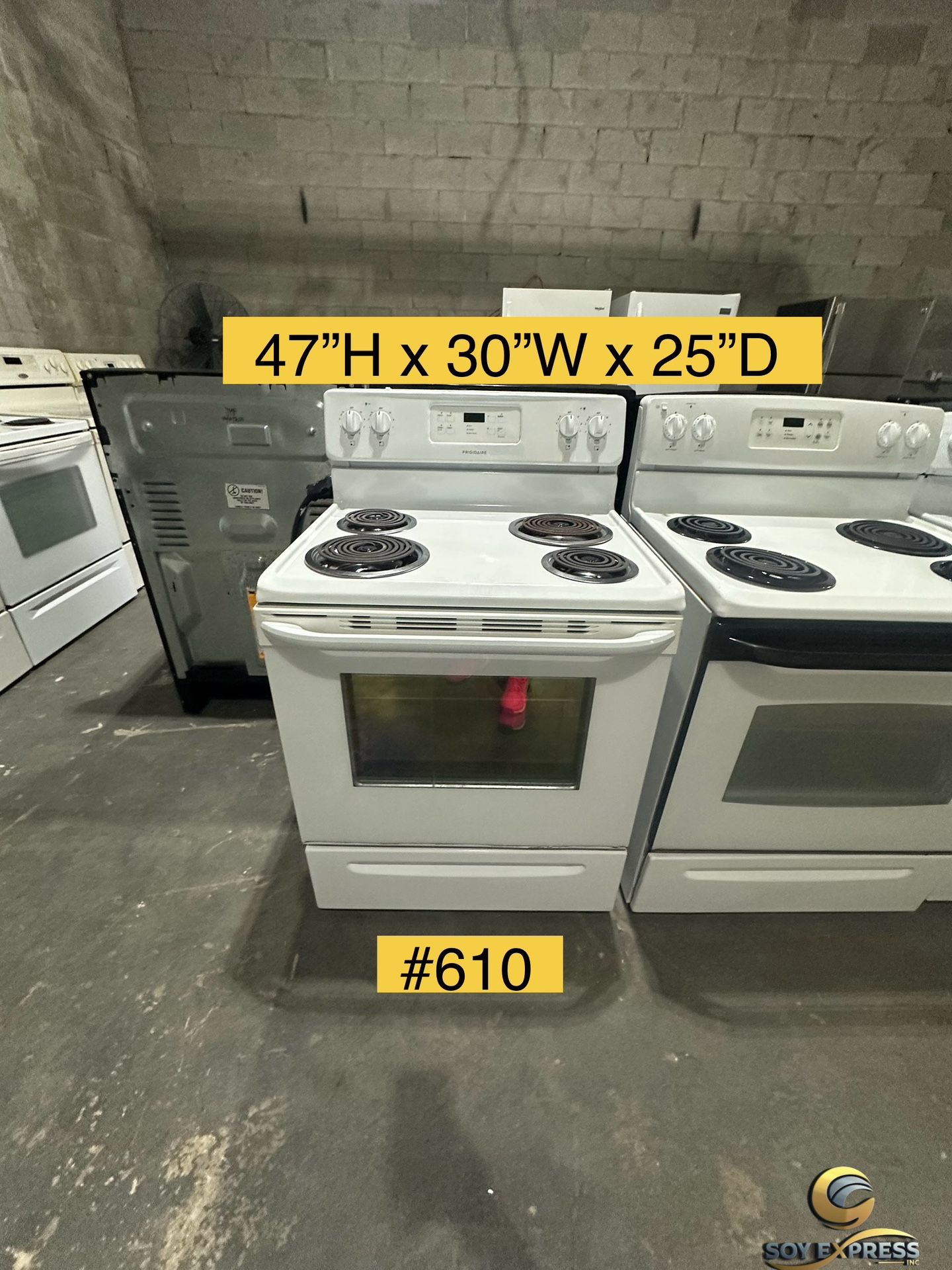 Frigidaire Stove Electric (#610)