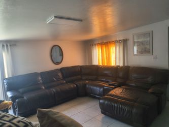 Muebles en Leather usado