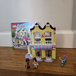 LEGO Friends Emma’s Fashion Shop 41427 Complete 👗 Boutique Set w/ Figures Retired *Great Bridge*