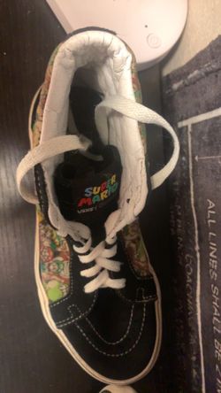 mario high top vans