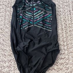 Girls Garland Gymnastics Leotard - Child M