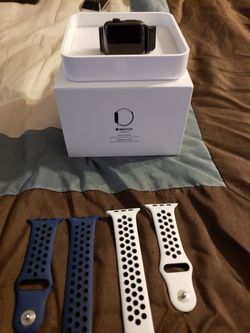 Apple watch serie2 black stainless steel