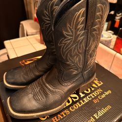 Ariat Boots Black Square Toe