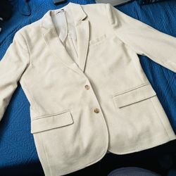 Beige/Taupe Blazer (Large Regular Fit)