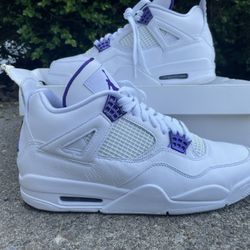 Jordan 4 Metallic Purple