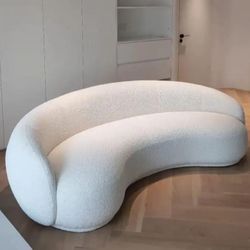 Boucle Sofa . Minimalistic Sofa . Sofa Minimalista . Ask For Price . We Offert Financing And Delivery