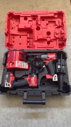 Like new Milwaukee M18 fuel drill set