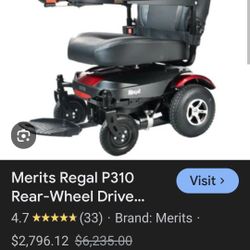 Merits Regal Electric Wheelchair 