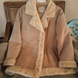 WomensSuede Jacket Size Small