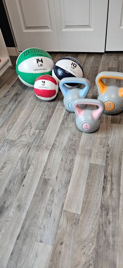 Medicine balls/Dumbbells