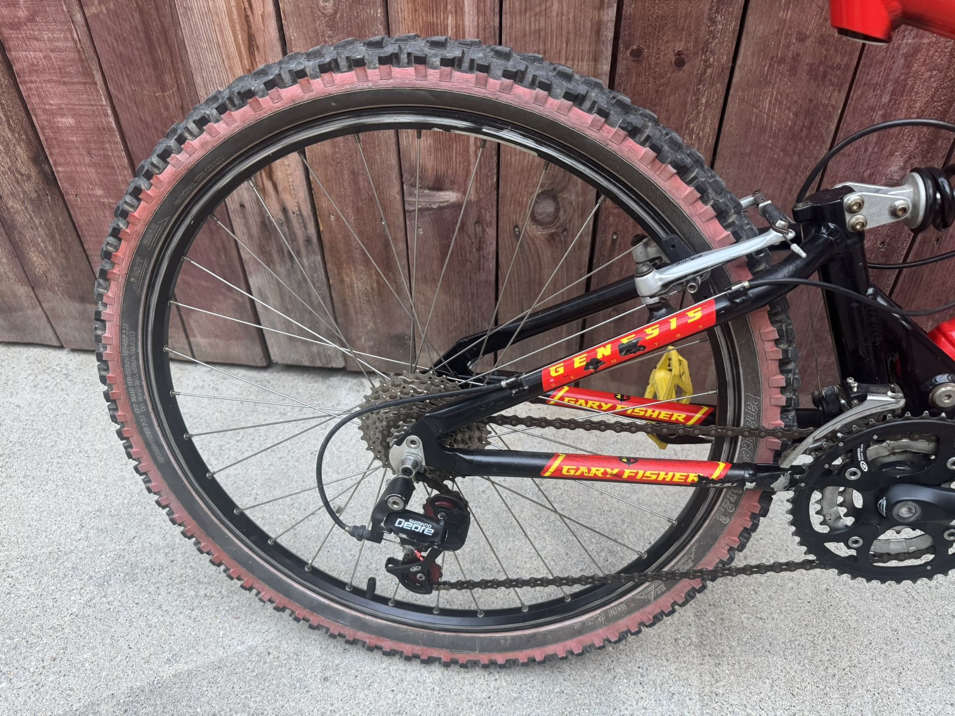 Old School 26' GARY FISHER MTB Aluminum Frame Size “L” Speed