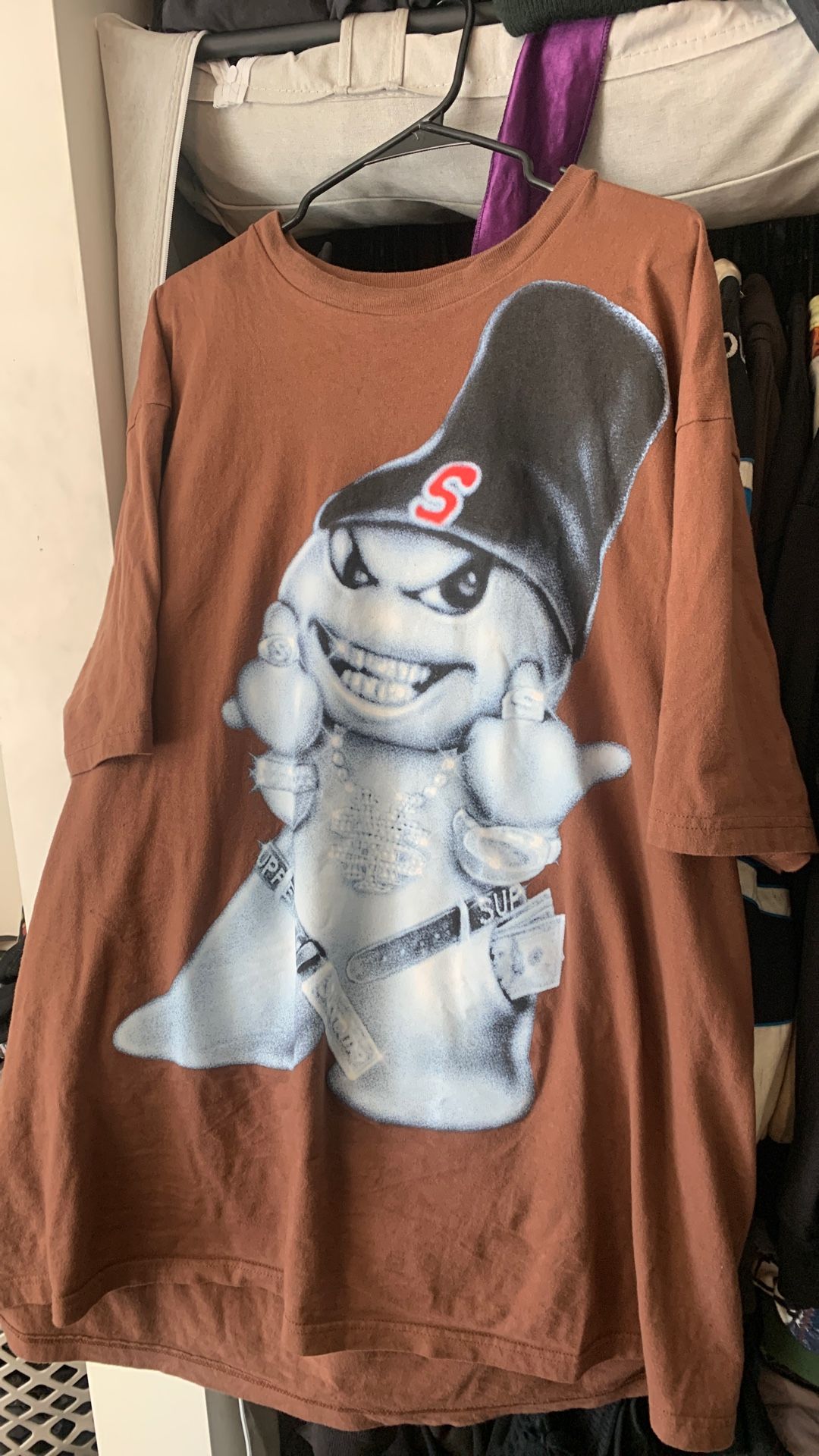 Supreme Snowman Brown Tee Size 2x