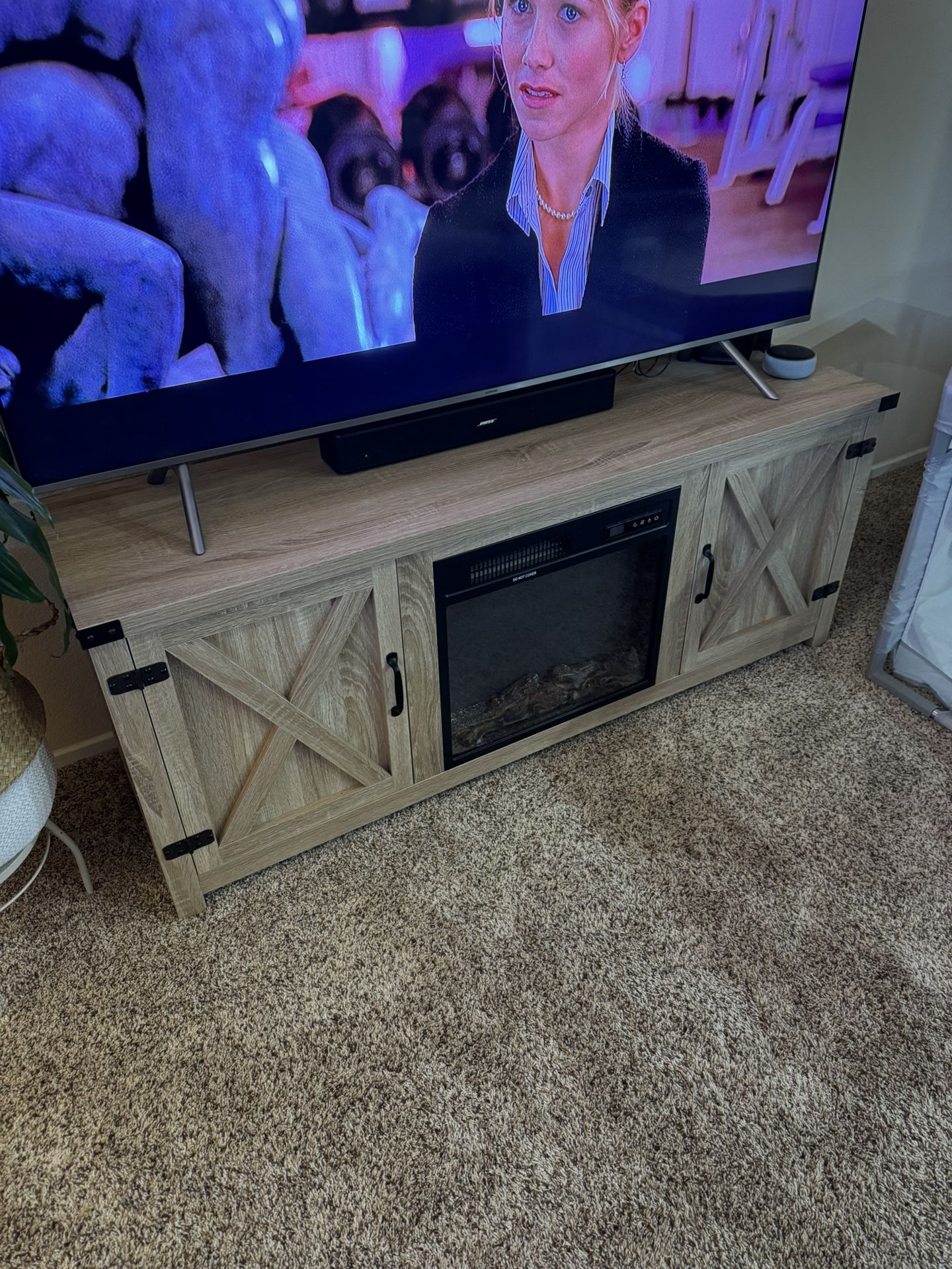 Tv Stand With Fireplace