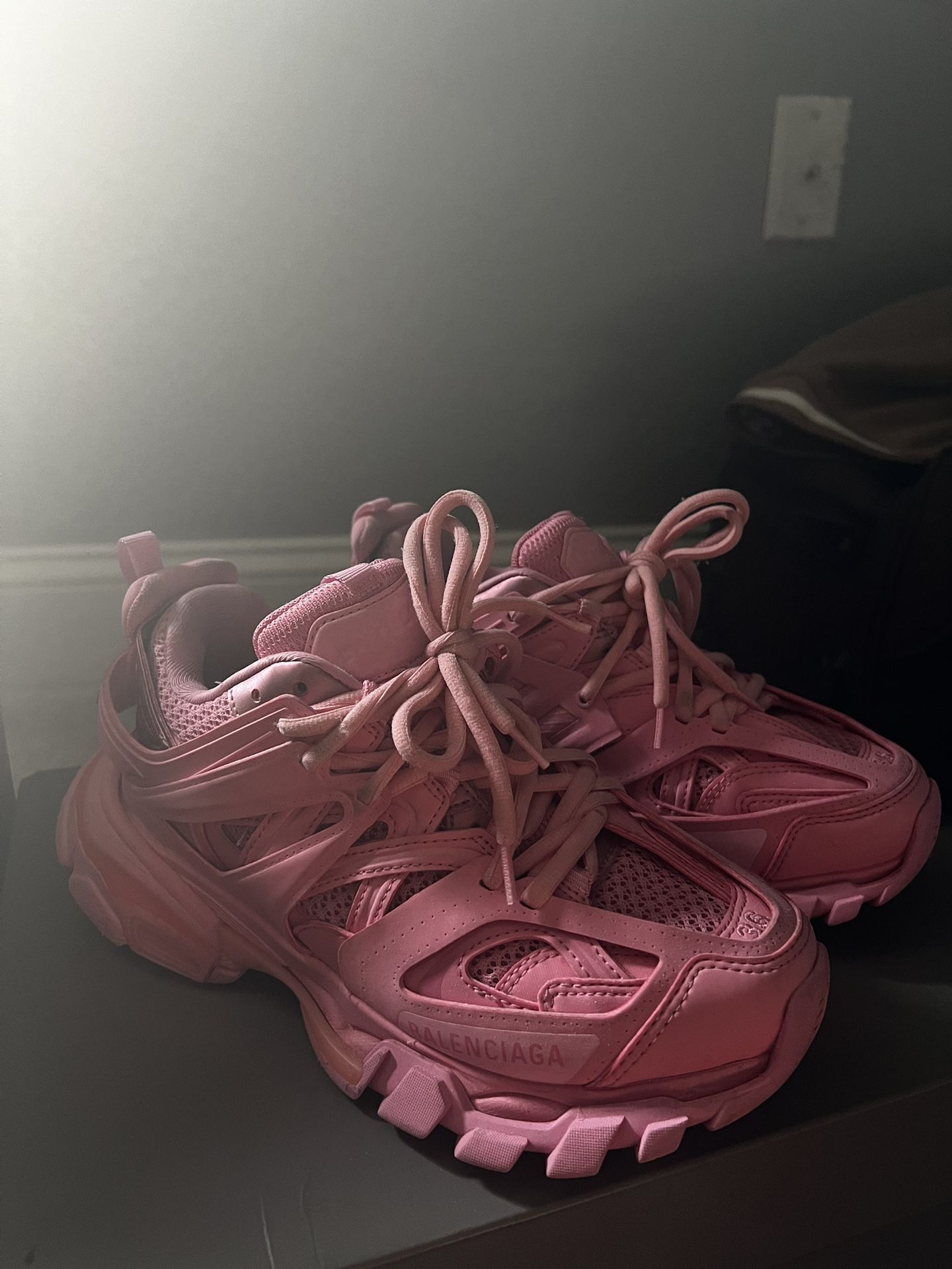 Pink Balenciaga Track Shoes