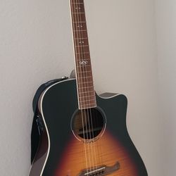 Fender T-Bucket 300CE Flame Maple 3TS Acoustic-Eletric Guitar