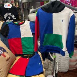 Polo Ralph Lauren Kids Color Block Set size 5