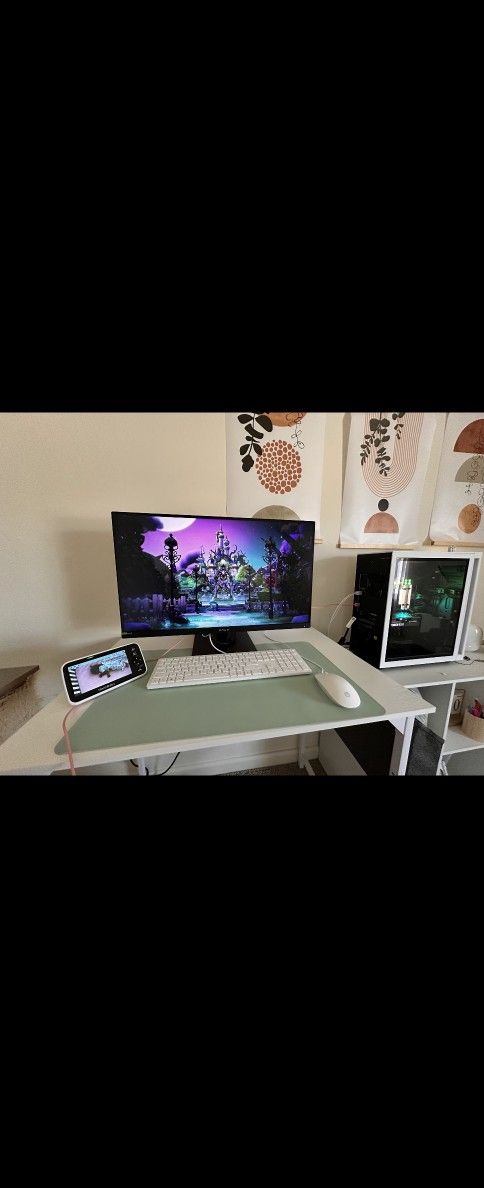 Gaming COMPUTER - Monitor And Desktop