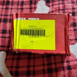 Hilti Anchor Bolts 1/2 By 5 1/2