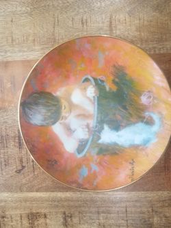 Bathtime Vistor Collector's Plate