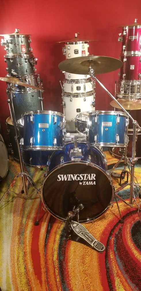 Tama 5pc. Drum Set Complete Set 