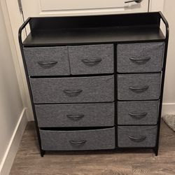 Dresser With Cloth Drawers $3