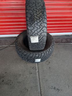 275/65R20 BFGoodrich All-Terrain T/A KO3 — Pair of 2 8/32 Tread