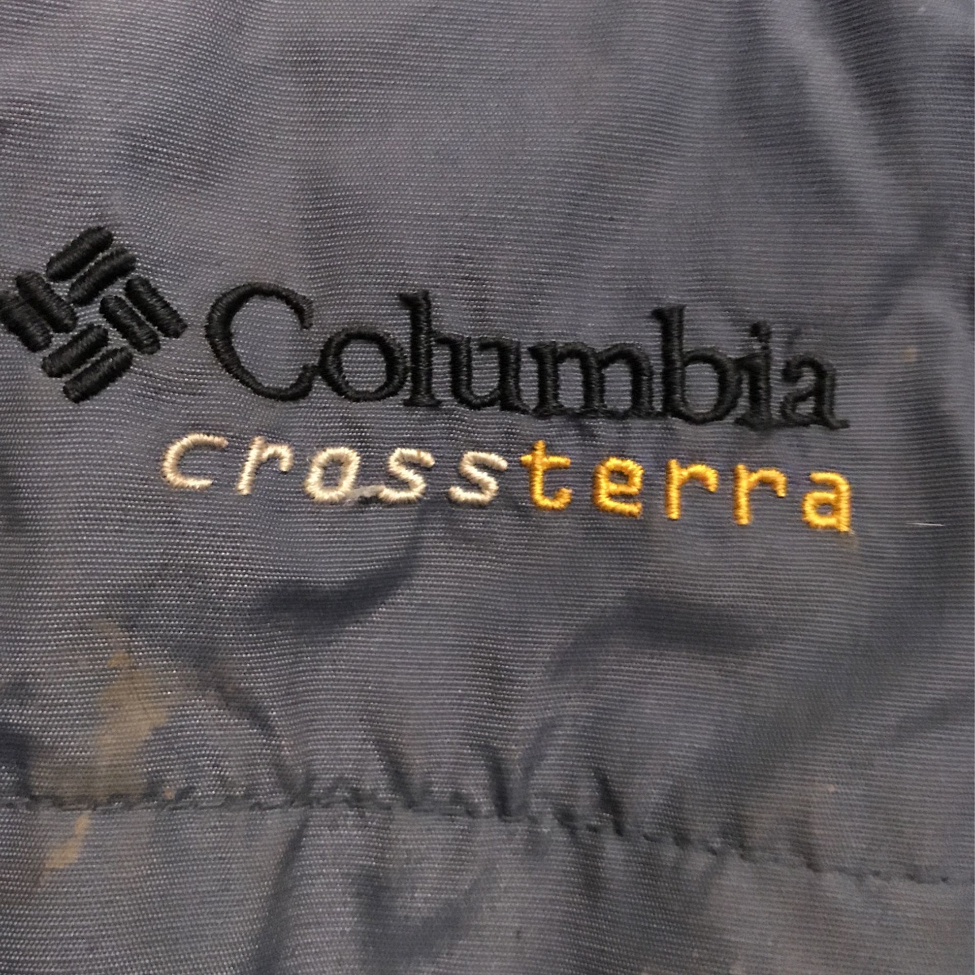 Columbia Blue And Yellow Winter Coat (size 14/16)